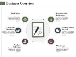 Business overview powerpoint slide background designs
