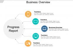 Business overview ppt powerpoint presentation inspiration example file cpb