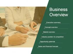 Business overview presentation background images