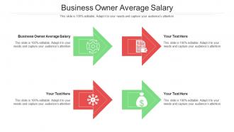 Business Owner Average Salary Ppt Powerpoint Presentation Styles Icons Cpb