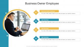 Business Owner Employee In Powerpoint And Google Slides Cpb