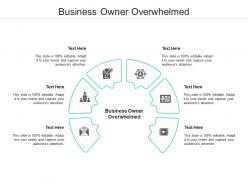 Business owner overwhelmed ppt powerpoint presentation outline graphics tutorials cpb