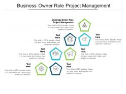 Business owner role project management ppt powerpoint presentation ideas summary cpb