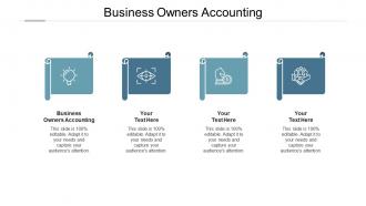 Business owners accounting ppt powerpoint presentation model files cpb