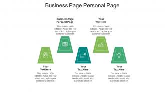 Business page personal page ppt powerpoint presentation icon graphics pictures cpb