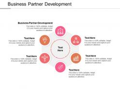 Business partner development ppt powerpoint presentation gallery example file cpb