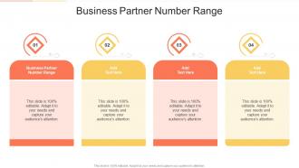 Business Partner Number Range In Powerpoint And Google Slides Cpb