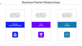 Business Partner Relationships Ppt Powerpoint Presentation Show Tips Cpb