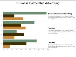 Business partnership advertising ppt powerpoint presentation gallery summary cpb