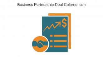 Business Partnership Deal Colored Icon In Powerpoint Pptx Png And Editable Eps Format