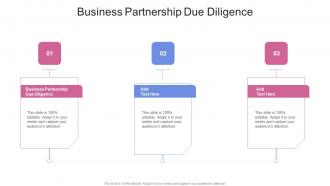 Business Partnership Due Diligence In Powerpoint And Google Slides Cpb