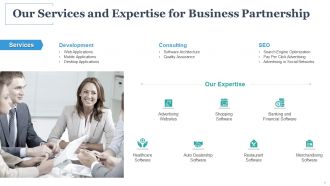Business partnership proposal powerpoint presentation slides
