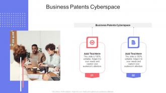 Business Patents Cyberspace In Powerpoint And Google Slides Cpb