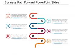 Business path forward powerpoint slides