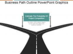 Business Path Outline Powerpoint Graphics