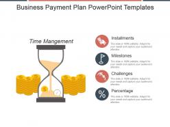 Business payment plan powerpoint templates