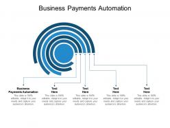 Business payments automation ppt powerpoint presentation model portfolio cpb