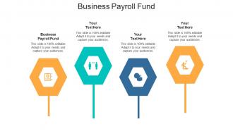 Business payroll fund ppt powerpoint presentation file summary cpb