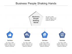 Business people shaking hands ppt powerpoint presentation layouts structure cpb