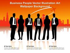 Business people vector illustration art wallpaper background