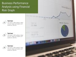 Business performance analysis using financial risk graph
