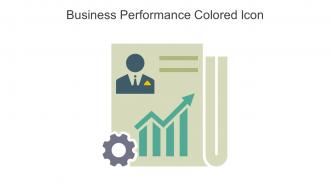 Business Performance Colored Icon In Powerpoint Pptx Png And Editable Eps Format
