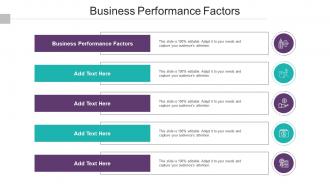 Business Performance Factors In Powerpoint And Google Slides Cpb