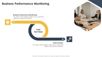 Business Performance Monitoring In Powerpoint And Google Slides Cpb