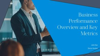 Business Performance Overview And Key Metrics PPT Guidelines AT