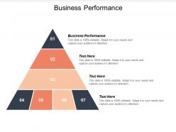 Business performance ppt powerpoint presentation icon gridlines cpb