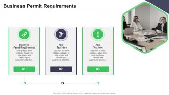 Business Permit Requirements In Powerpoint And Google Slides Cpb