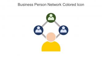Business Person Network Colored Icon In Powerpoint Pptx Png And Editable Eps Format