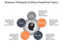 Business philosophy and ethics powerpoint topics