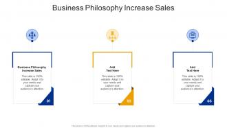 Business Philosophy Increase Sales In Powerpoint And Google Slides Cpb