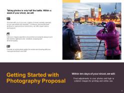Business photography proposal template powerpoint presentation slides