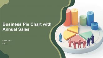 Business Pie Chart With Annual Sales PPT Presentation AT Business Pie Chart With Annual Sales PPT Presentation AT