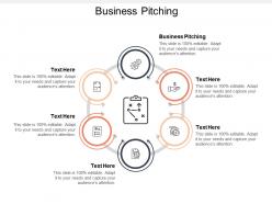 Business pitching ppt powerpoint presentation file topics cpb