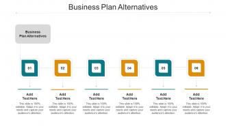 Business Plan Alternatives Ppt Powerpoint Presentation Infographic Cpb