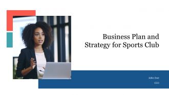 Business Plan And Strategy For Sports Club PPT Mockup AT