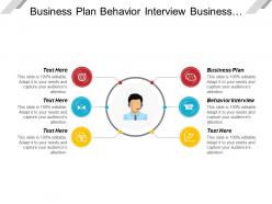 Business plan behavior interview business financing computer application