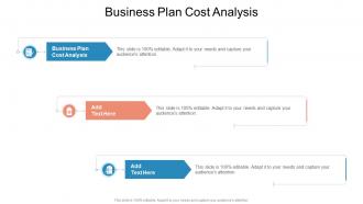 Business Plan Cost Analysis In Powerpoint And Google Slides Cpb