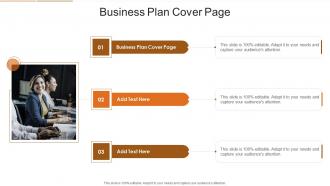 Business Plan Cover Page In Powerpoint And Google Slides Cpb