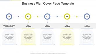Business Plan Cover Page Template In Powerpoint And Google Slides Cpb