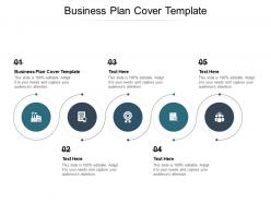 Business plan cover template ppt powerpoint presentation summary gridlines cpb