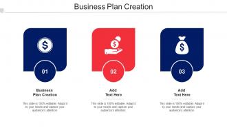 Business Plan Creation Ppt Powerpoint Presentation Show Graphics Cpb