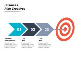 Business plan creatives ppt powerpoint presentation file example cpb