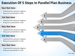 Business plan diagram parallel powerpoint templates ppt backgrounds for slides