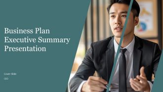 Business Plan Executive Summary Presentation PPT Structure AT