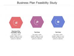Business plan feasibility study ppt powerpoint presentation infographics influencers cpb