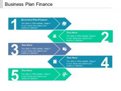Business plan finance ppt powerpoint presentation icon outline cpb